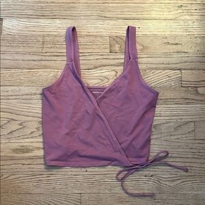 Wrap Front Tank Top
